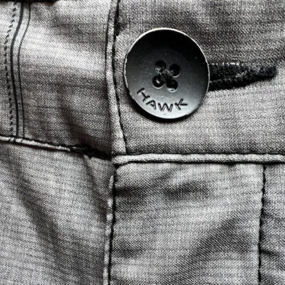 Tony Hawk Hybrid Board shorts 34 waist Grey with Black stripes - Picture 6 of 8